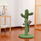 Cactus Cat Tower with Sisal Covered Scratching Post, Plush Perches and Fluffy Balls for Indoor Cats