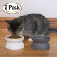 Raised Cat Food Bowl