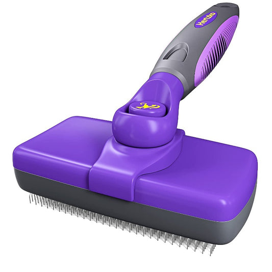 Self-Cleaning Slicker Brush for Dogs, Cats