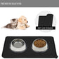 Silicone Dog Cat Bowl Mat Non-Stick Food Pad