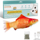 Flopping Fish Cat Toy with SilverVine and Catnip 10.5"