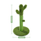 Cactus Cat Tower with Sisal Covered Scratching Post, Plush Perches and Fluffy Balls for Indoor Cats